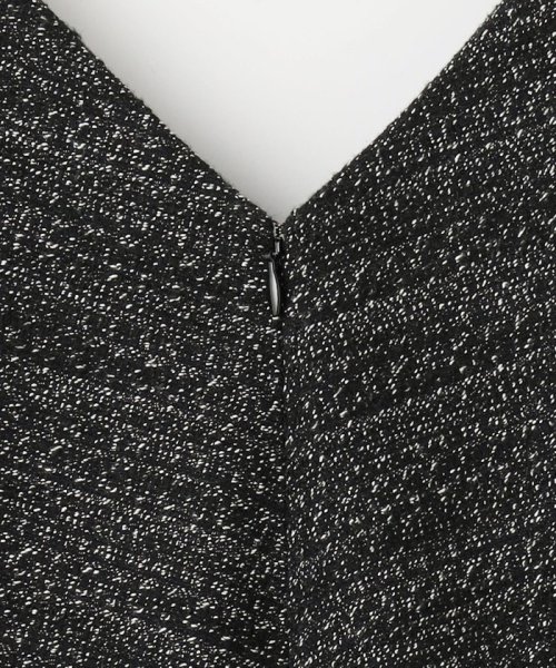 ファンシーツイード Vネックジャンスカ 