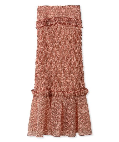 ランダムシャーリングスカート 予めご了承ください