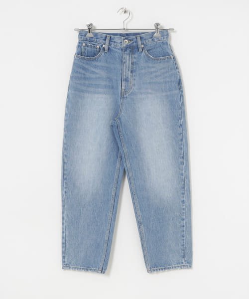 ワイドテーパードデニムパンツ 