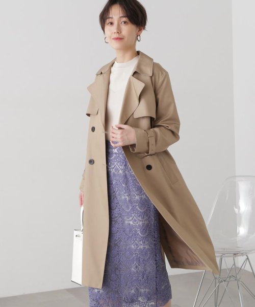 N Natural Beauty Basic(エヌナチュラルビューティベーシック)/ベーシックツイルトレンチコート《S Size Line》 24SS/img02