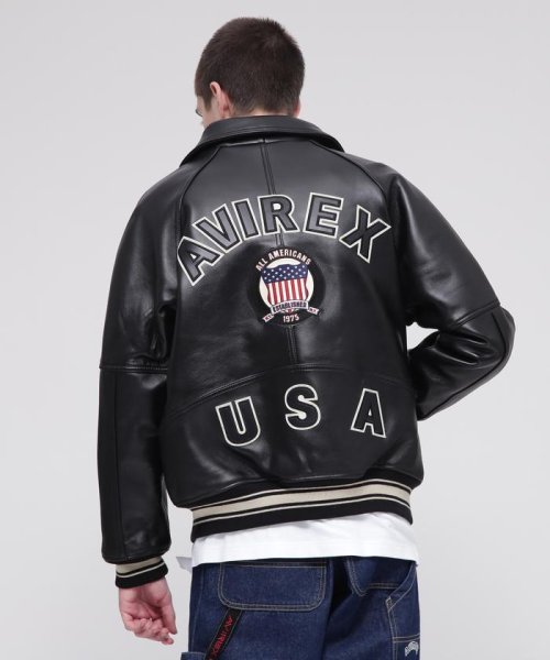 AVIREX(AVIREX)/SIGNATURE VARSITY JACKET/シグネチャー バーシティー ジャケット/AVIREX/アヴィレックス/img03