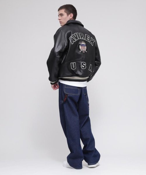 AVIREX(AVIREX)/SIGNATURE VARSITY JACKET/シグネチャー バーシティー ジャケット/AVIREX/アヴィレックス/img05