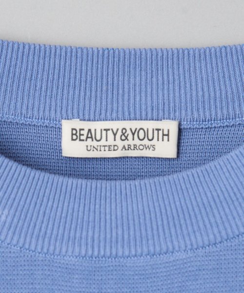 BEAUTY&YOUTH UNITED ARROWS(ビューティーアンドユース　ユナイテッドアローズ)/ミラノリブ クルーネック スウェット ニット/img21