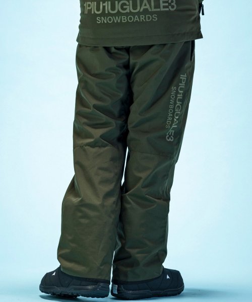 1PIU1UGUALE3 SNOWBOARDS(ウノ ピゥ ウノ ウグァーレ トレ スノーボード)BACK LOGO PANTS メンズ/スノーボードウェア/パ 商品説明1PIU1UGUALE3から新たにスノーボードラインが登場。卓越したカ YW1694568241(12934円)