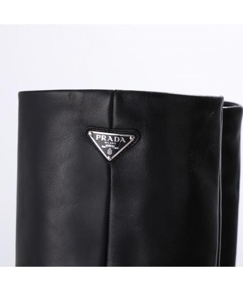 PRADA ロングブーツ 1W233N 070 トライアングルロゴ PRADA ロングブーツ 1W233N