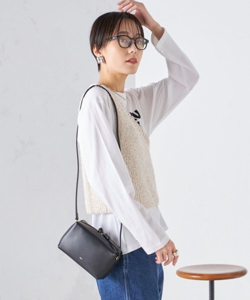 SHIPS WOMEN(シップス　ウィメン)/〈手洗い可能〉カールヤーン スパンコール ワンショルダー 24SS ◇/img13