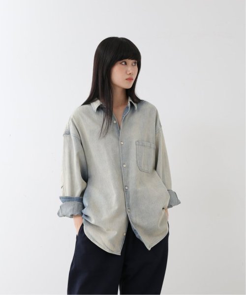 JOURNAL STANDARD(ジャーナルスタンダード)/【FOLL / フォル】cotton linen denim big daily shirt/img01