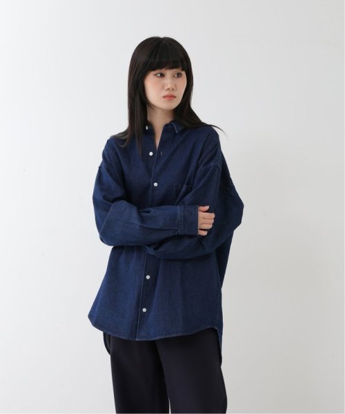JOURNAL STANDARD(ジャーナルスタンダード)/【FOLL / フォル】cotton linen denim big daily shirt/img05