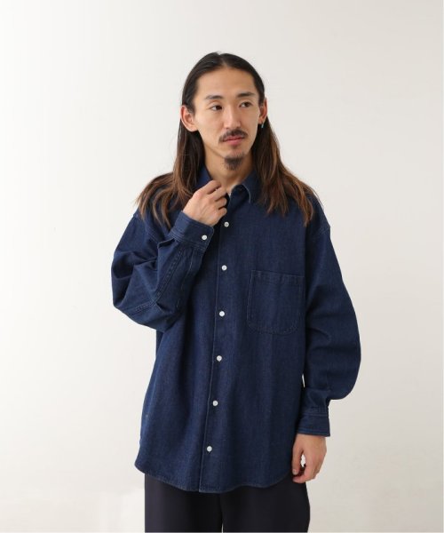 JOURNAL STANDARD(ジャーナルスタンダード)/【FOLL / フォル】cotton linen denim big daily shirt/img07