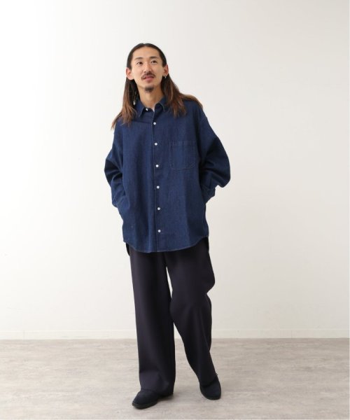 JOURNAL STANDARD(ジャーナルスタンダード)/【FOLL / フォル】cotton linen denim big daily shirt/img09