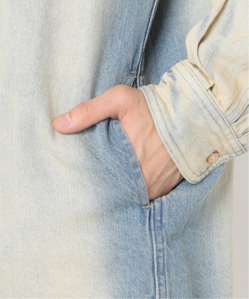 JOURNAL STANDARD(ジャーナルスタンダード)/【FOLL / フォル】cotton linen denim big daily shirt/img19