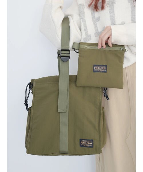 CRAFT STANDARD BOUTIQUE(クラフトスタンダードブティック)/＜PENDLETON × MARIE INABA＞ DRAW 2WAY BAG/img21