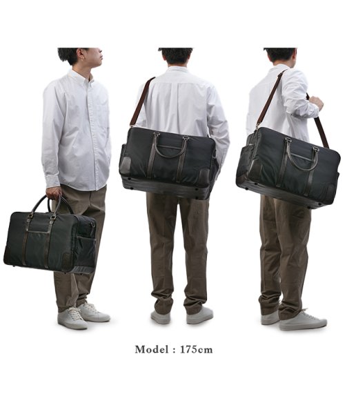 アイエスプラス ナオト ボストンバッグB4 33L 日本製 ナイロン 合皮 230－8101 