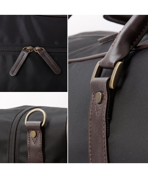 アイエスプラス ナオト ボストンバッグB4 33L 日本製 ナイロン 合皮 230－8101 