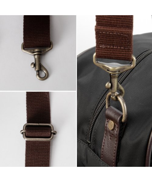 アイエスプラス ナオト ボストンバッグB4 33L 日本製 ナイロン 合皮 230－8101 