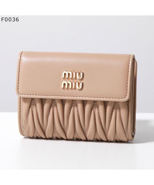 MIUMIU(ミュウミュウ)/MIUMIU 二つ折り財布 MATELASSE マテラッセ 5ML002 2FPP/img05