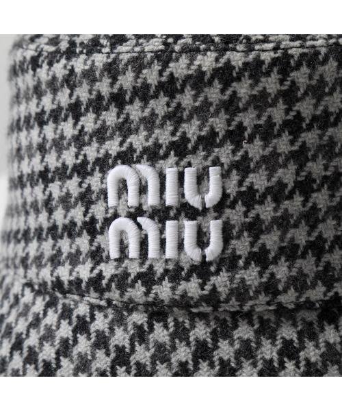 MIUMIU(ミュウミュウ)/MIUMIU バケットハット 5HC196 2F87 千鳥格子/img07