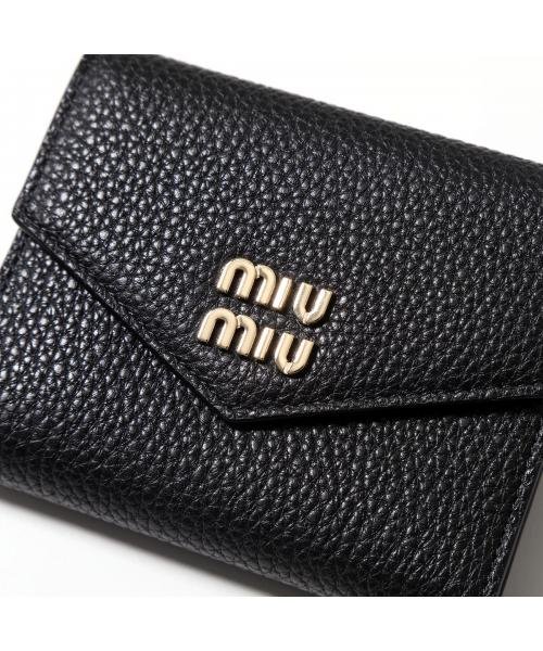 MIUMIU(ミュウミュウ)/MIUMIU 二つ折り財布 5MH040 2DT7 レザー ミニ財布/img15