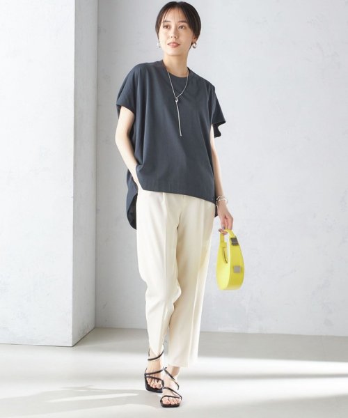 SHIPS WOMEN(シップス　ウィメン)/〈手洗い可能〉強撚 へビー ツイル テーパード パンツ 24SS ◇/img31