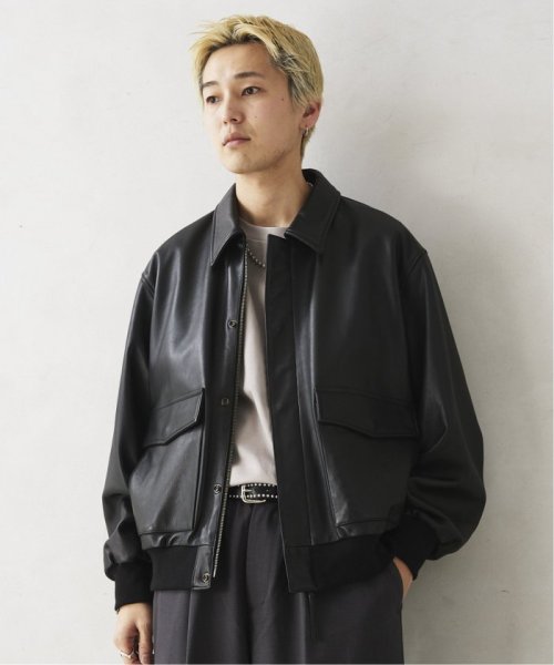 《追加》【SKOOKUM / スクーカム】別注 A－2 レザージャケット SKOOKUM スクーカム