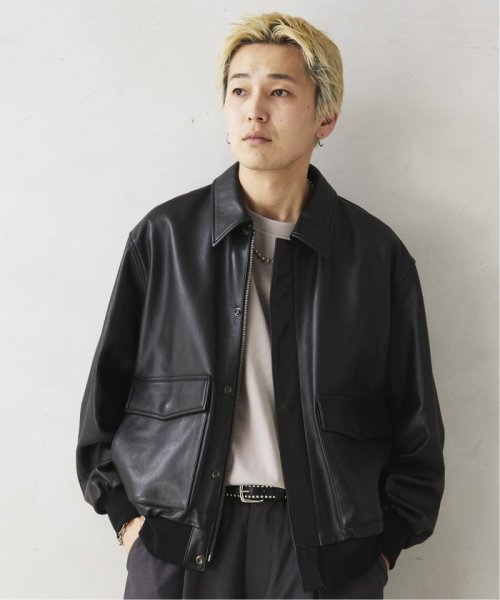 《追加》【SKOOKUM / スクーカム】別注 A－2 レザージャケット SKOOKUM スクーカム