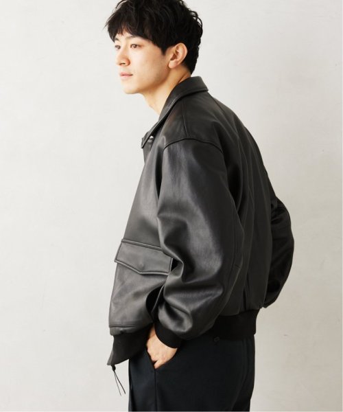 《追加》【SKOOKUM / スクーカム】別注 A－2 レザージャケット SKOOKUM スクーカム
