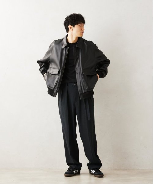 《追加》【SKOOKUM / スクーカム】別注 A－2 レザージャケット SKOOKUM スクーカム