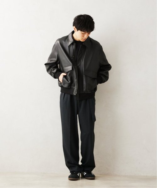 《追加》【SKOOKUM / スクーカム】別注 A－2 レザージャケット SKOOKUM スクーカム