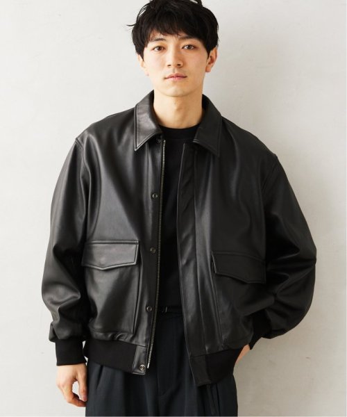 《追加》【SKOOKUM / スクーカム】別注 A－2 レザージャケット SKOOKUM スクーカム