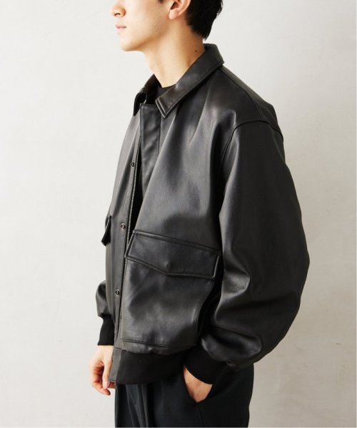 《追加》【SKOOKUM / スクーカム】別注 A－2 レザージャケット SKOOKUM スクーカム