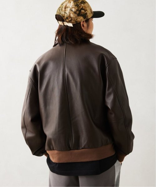 《追加》【SKOOKUM / スクーカム】別注 A－2 レザージャケット SKOOKUM スクーカム