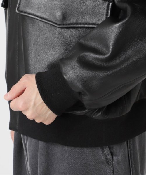 《追加》【SKOOKUM / スクーカム】別注 A－2 レザージャケット SKOOKUM スクーカム