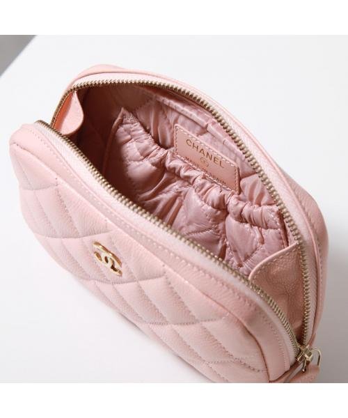 CHANEL ポーチ A80909 B10583 マトラッセ ココマーク CHANEL ポーチ A80909 B10583 マトラッセ グレインド シャイニー カーフスキン