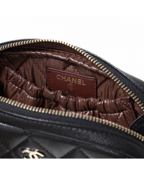 CHANEL ポーチ A80909 B10583 マトラッセ ココマーク CHANEL ポーチ A80909 B10583 マトラッセ グレインド シャイニー カーフスキン