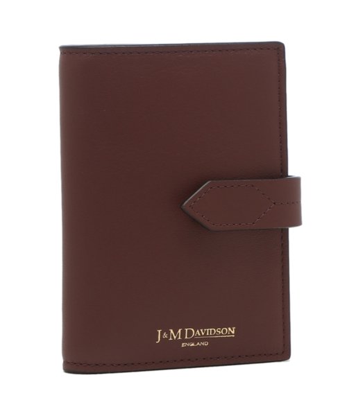 J&M DAVIDSON(ジェイアンドエム　デヴィッドソン)/ジェイアンドエムデヴィッドソン 二つ折り財布 ロサンジ ミニ財布 ワインレッド ブラウン レディース J&M DAVIDSON SLSF0BC SCXX 844/img01