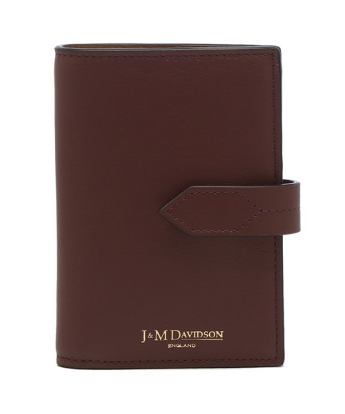 J&M DAVIDSON(ジェイアンドエム　デヴィッドソン)/ジェイアンドエムデヴィッドソン 二つ折り財布 ロサンジ ミニ財布 ワインレッド ブラウン レディース J&M DAVIDSON SLSF0BC SCXX 844/img05