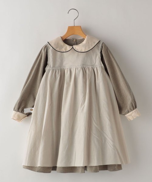 SHIPS KIDS(シップスキッズ)/Popelin:100～120cm / Gingham dress/img06