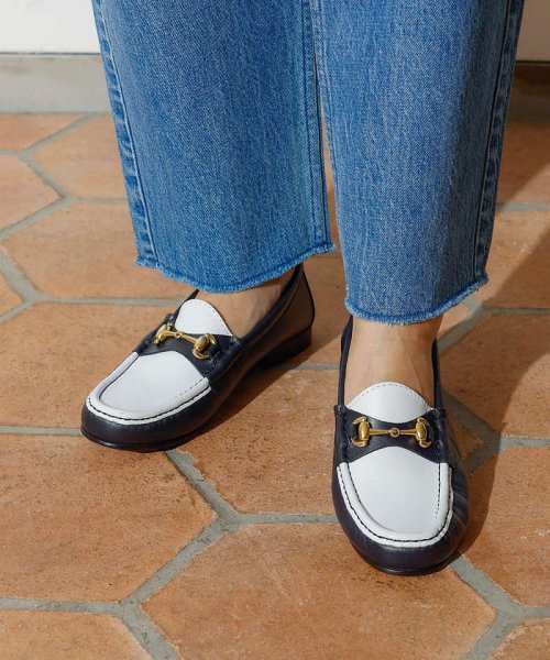 【ARTESANOS/アルテサノス】 バイカラービットローファー 職人の靴 あらかじめご了承ください