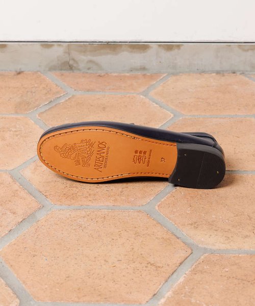 【ARTESANOS/アルテサノス】 バイカラービットローファー 職人の靴 あらかじめご了承ください