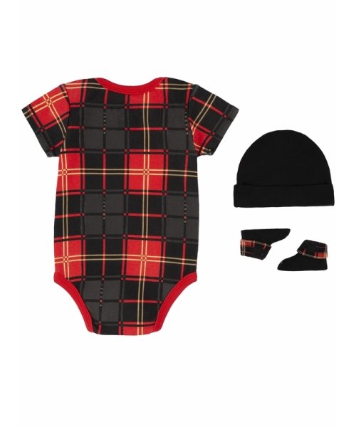 Jordan(ジョーダン)/ベビー(55－80cm) セット商品 JORDAN(ジョーダン) HAT/BODYSUIT/BOOTIE SET 3PC/img02