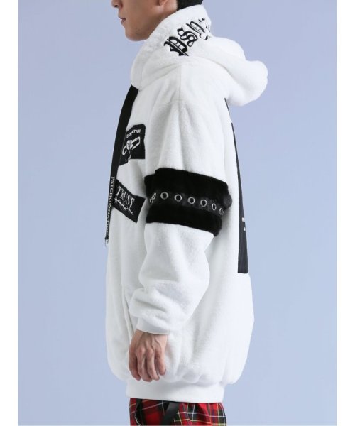 SD×PSYCHONATION アイコンワッペン ファーブルゾンブルゾン アウター ライトアウター コート ジャンパー 秋 冬 春 秋冬 メンズ カジュアル 通 ブルゾン JS1564422848(12045円)