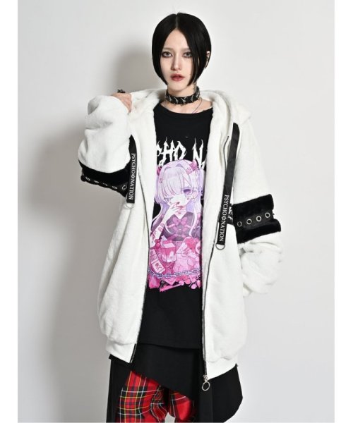 SD×PSYCHONATION アイコンワッペン ファーブルゾンブルゾン アウター ライトアウター コート ジャンパー 秋 冬 春 秋冬 メンズ カジュアル 通 ブルゾン JS1564422848(12045円)