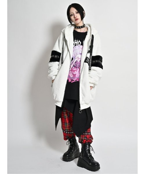 SD×PSYCHONATION アイコンワッペン ファーブルゾンブルゾン アウター ライトアウター コート ジャンパー 秋 冬 春 秋冬 メンズ カジュアル 通 ブルゾン JS1564422848(12045円)