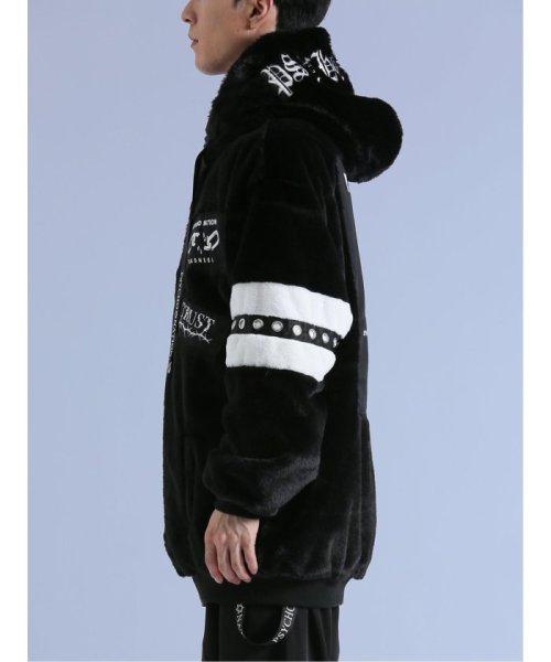 SD×PSYCHONATION アイコンワッペン ファーブルゾンブルゾン アウター ライトアウター コート ジャンパー 秋 冬 春 秋冬 メンズ カジュアル 通 ブルゾン JS1564422848(12045円)