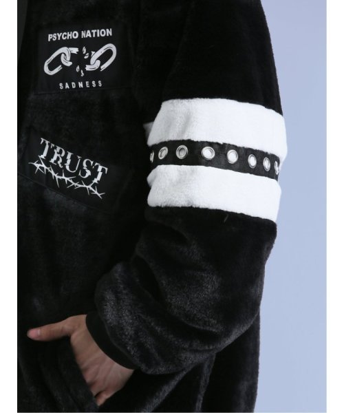 SD×PSYCHONATION アイコンワッペン ファーブルゾンブルゾン アウター ライトアウター コート ジャンパー 秋 冬 春 秋冬 メンズ カジュアル 通 ブルゾン JS1564422848(12045円)