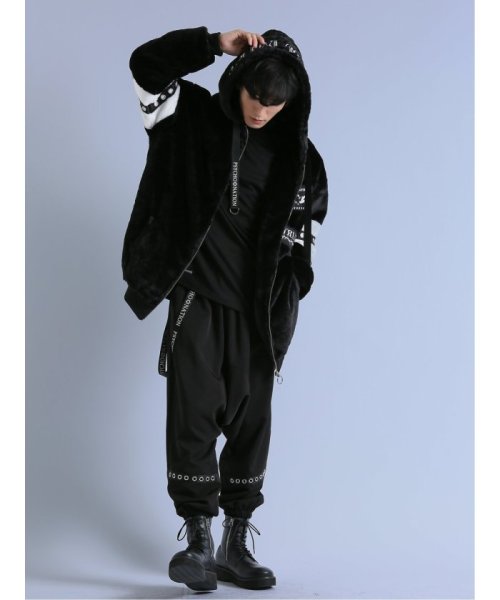 SD×PSYCHONATION アイコンワッペン ファーブルゾンブルゾン アウター ライトアウター コート ジャンパー 秋 冬 春 秋冬 メンズ カジュアル 通 ブルゾン JS1564422848(12045円)