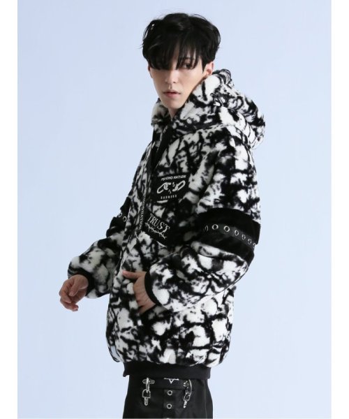 SD×PSYCHONATION アイコンワッペン ファーブルゾンブルゾン アウター ライトアウター コート ジャンパー 秋 冬 春 秋冬 メンズ カジュアル 通 ブルゾン JS1564422848(12045円)