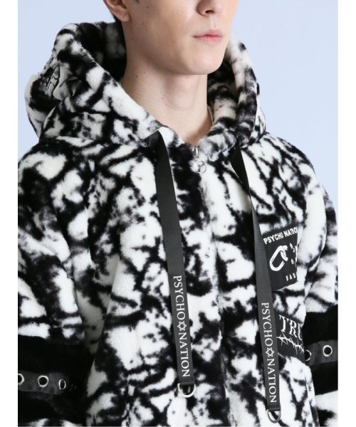 SD×PSYCHONATION アイコンワッペン ファーブルゾンブルゾン アウター ライトアウター コート ジャンパー 秋 冬 春 秋冬 メンズ カジュアル 通 ブルゾン JS1564422848(12045円)