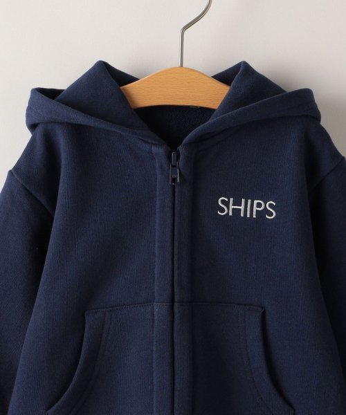 SHIPS KIDS(シップスキッズ)/SHIPS KIDS:80～90cm / ロゴ フード ジップ パーカー/img02