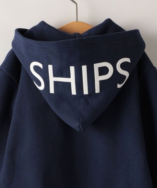 SHIPS KIDS(シップスキッズ)/SHIPS KIDS:80～90cm / ロゴ フード ジップ パーカー/img03
